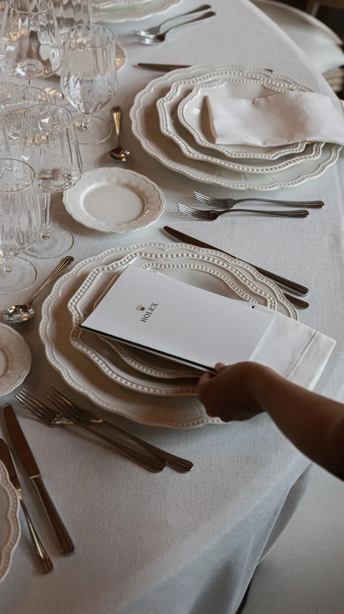 Mesa de evento de Mimo Catering